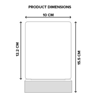 Personalized Birthday Gifts | Acrylic 3d Photo Lamp (6x4 Inches) | Best Photo Lamp Gifts | Design 1 6