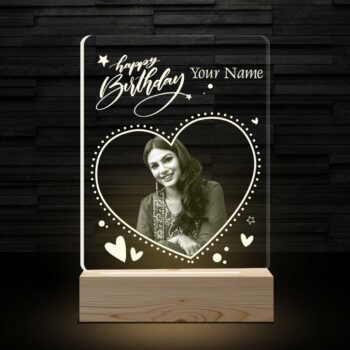 Personalized Birthday Gifts | Acrylic 3d Photo Lamp (6x4 Inches) | Best Photo Lamp Gifts | Design 1 5