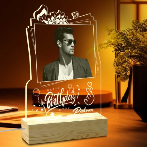 Personalized Birthday Gifts | LED Photo Lamp Gifts | Surprise Led lamp gifts (7x5 Inches)| Design 2 1