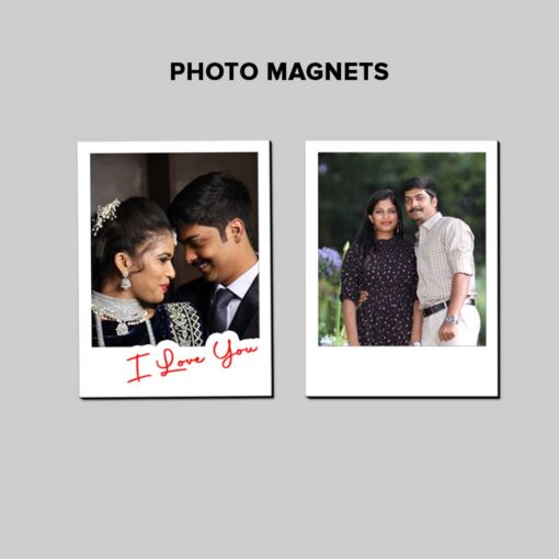 Latest Personalized Combo Gifts | Trendy Photo frame and Photo Magnets | Pack of 2 3