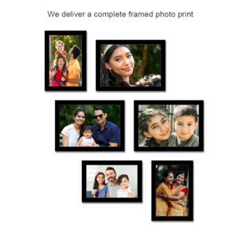 Latest Personalized Combo Gifts | Photo frame Set Pack of 6 10