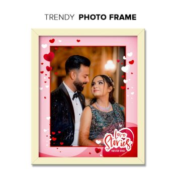 Latest Personalized Combo Gifts | Trendy Photo frame and Photo Print with Pouch | Pack of 2 10