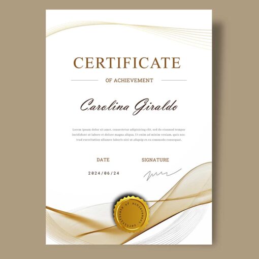 Certificate Printing-A3 Size - Image 2