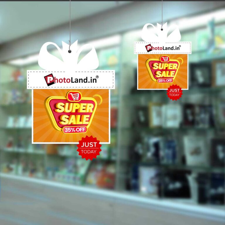 Custom Hanging Dangler Printing | Design-3 | Photoland