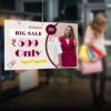 Rectangle Shape Hanging Dangler | Hanging Dangler Printing | Design-1 3