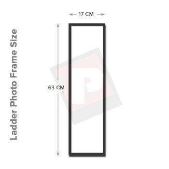 Alternative view of Personalized Family Gifts | Combo Set  Ladder Photo Frames (8x26 in) | Pack of 2