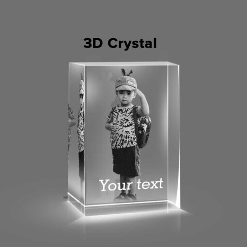 Special Combo Gifts | 3D Crystal | Photo Magnets Set of 2 - Image 3