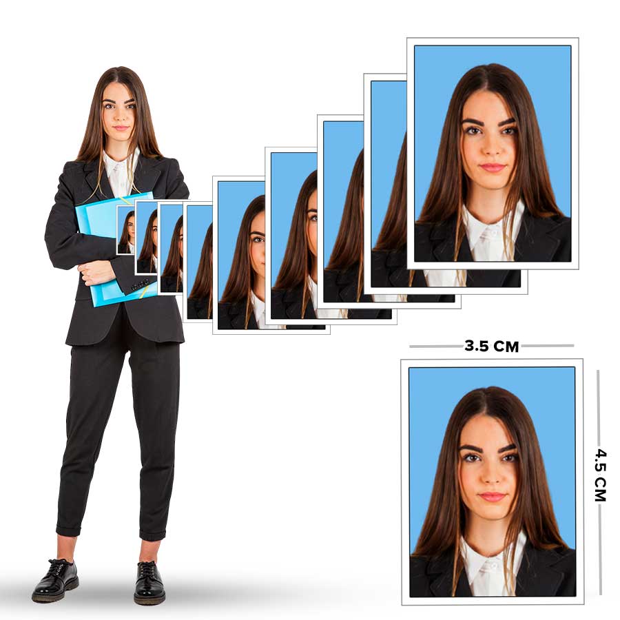 Self Adhesive passport photo | 3.5cm x 4.5cm 25 Copies 1 Self Adhesive passport photo | 3.5cm x 4.5cm 25 Copies