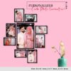 Personalized Anniversary Combo Gift | Collage Photo Frame Lamination | Pack of 9
