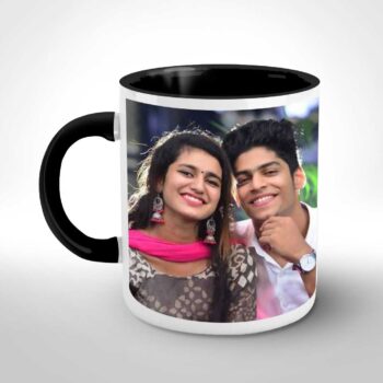 Personalized Wedding Gift | Inner Color Mug | Coffee Cup with Photo