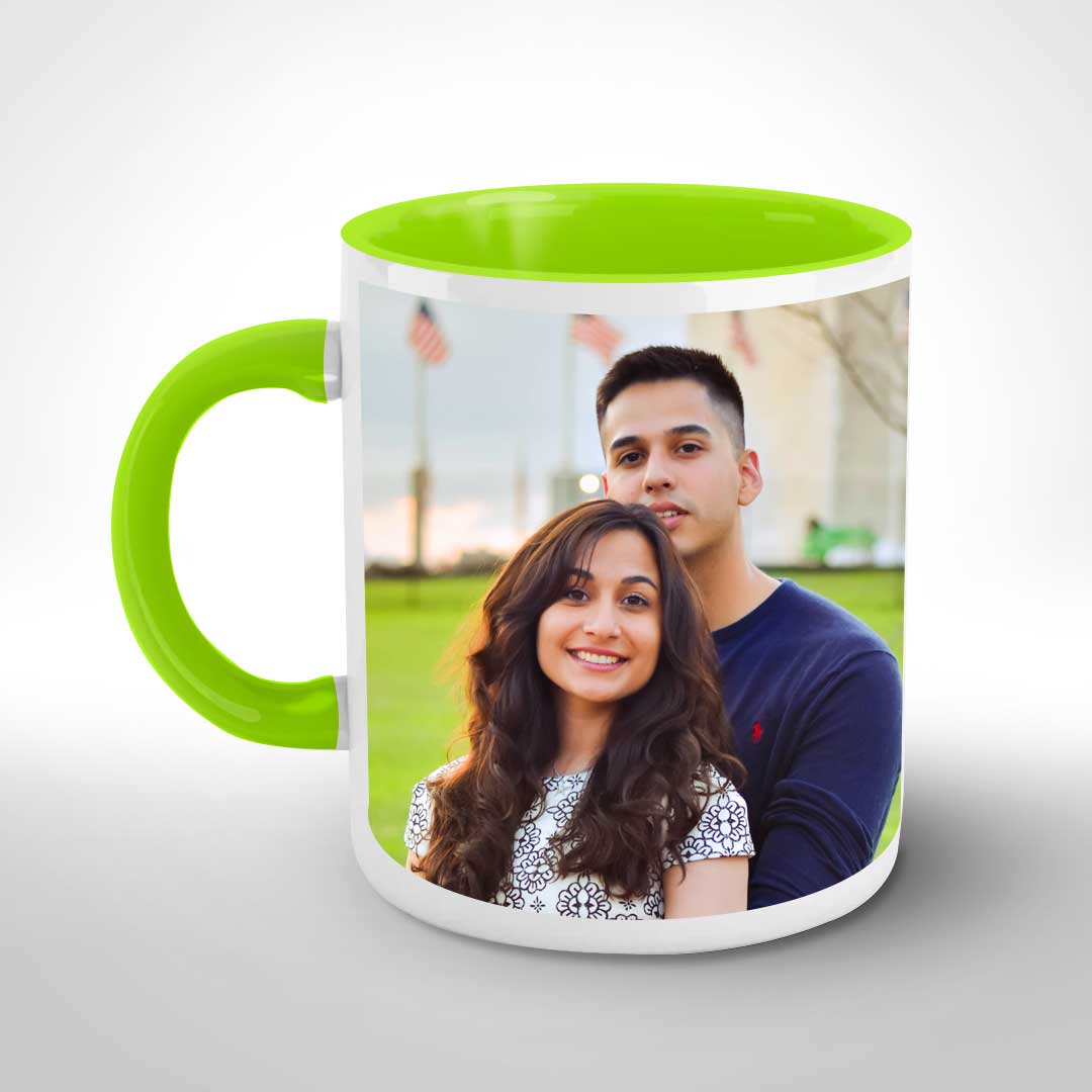 Best Anniversary Gift for Husband | Inner Color Mug | Coffee Cup with Photo