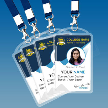 Alternative view of College ID Card | PVC ID card | Photo ID card-Design 1