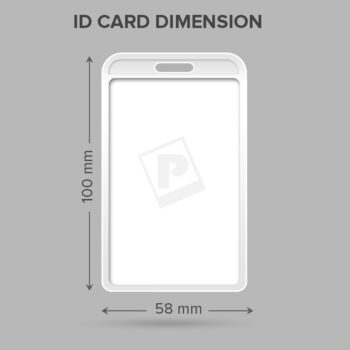 Hospital ID card | PVC ID card | Photo ID card-Design 1 - Image 3