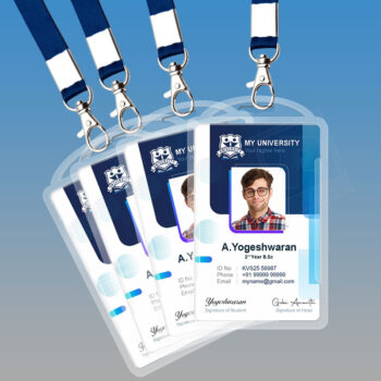Alternative view of University ID Card | PVC ID card | Photo ID card-Design 1