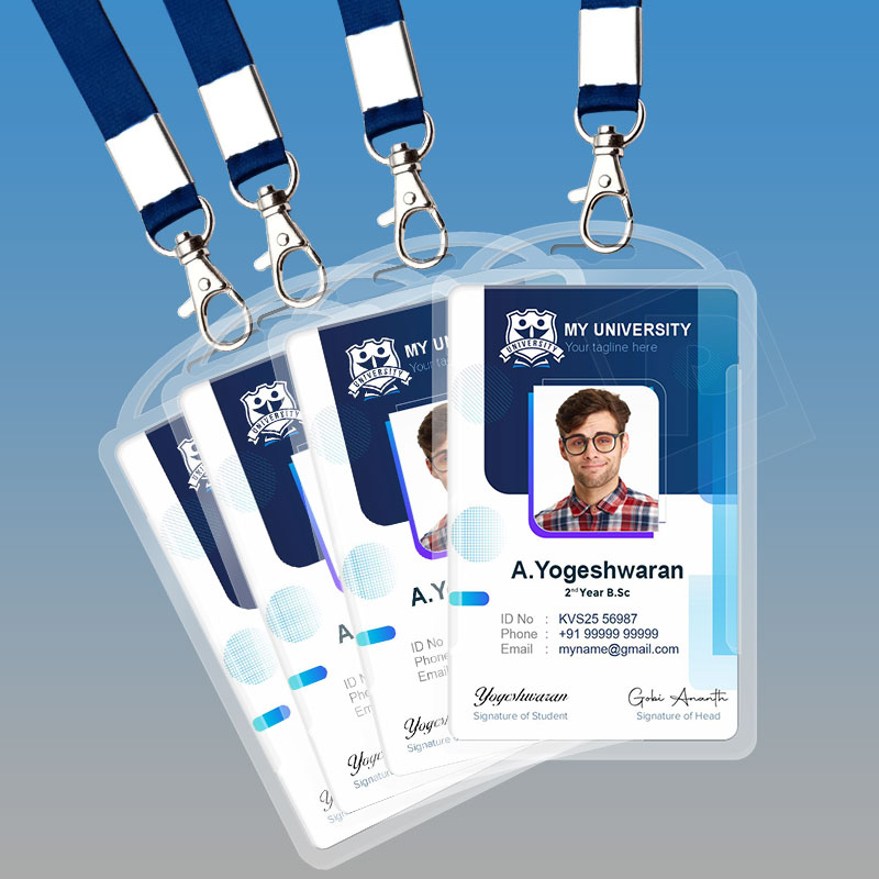 University ID Card | PVC ID card | Photo ID card-Design 1 - Image 2