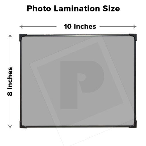 Unique Anniversary gifts | Personalized Photo Lamination (10x8 in) with Custom Fridge Magnets Qty 5 | Pack of 2 - Image 2