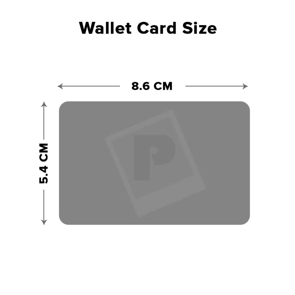 Personalized Wallet Card with Passport Size Photos – Everyday Essential ...