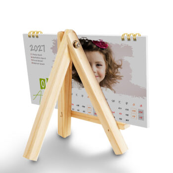 Alternative view of 2027 Personalized Photo Easel Calendar_Design_3