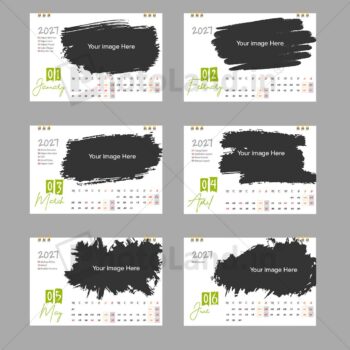 2027 Personalized Photo Easel Calendar_Design_3 - Image 3