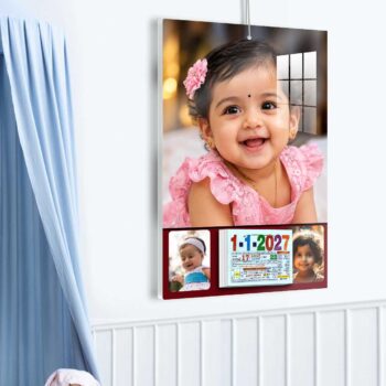 2027 Personailized Daily Calendar | Daily Sheet Calendar Tamil | Children Gifts