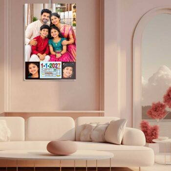 Alternative view of 2027 Personailized Daily Calendar |  Daily Sheet Calendar Tamil | Family Gifts