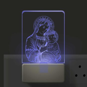 3d Illusion Led Plug Lamp | 3 d Led Night Lamp | God Matha Design-1