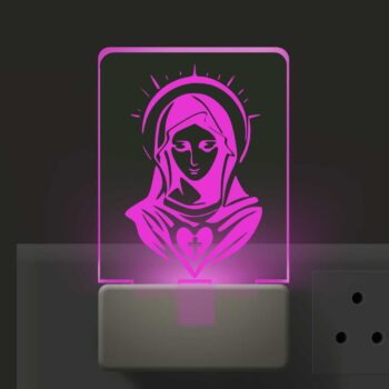 3d Illusion Led Plug Lamp | 3 d Led Night Lamp | God Matha Design-2