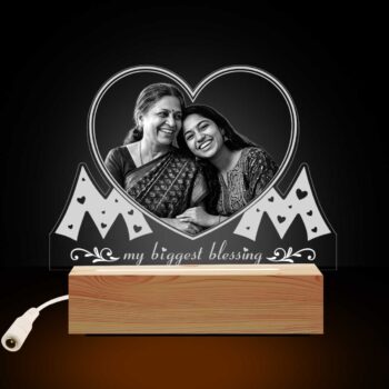 Alternative view of Mothers Day LED Acrylic Photo Frame | Mothers day Gift