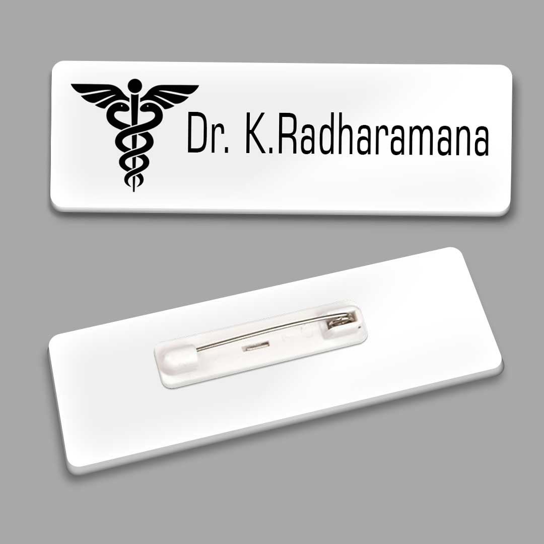 Customized Acrylic Name Badge
