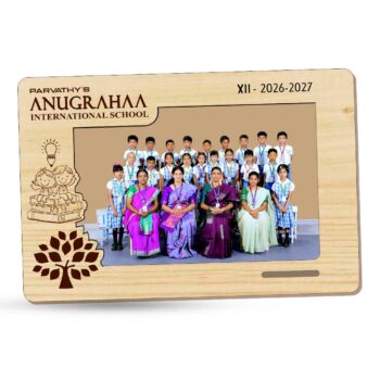School Group photo | Cutout Frame | Size 12 x 8 inches