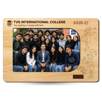 College Group photo | Cutout Frame | Size 9 x 6 inches