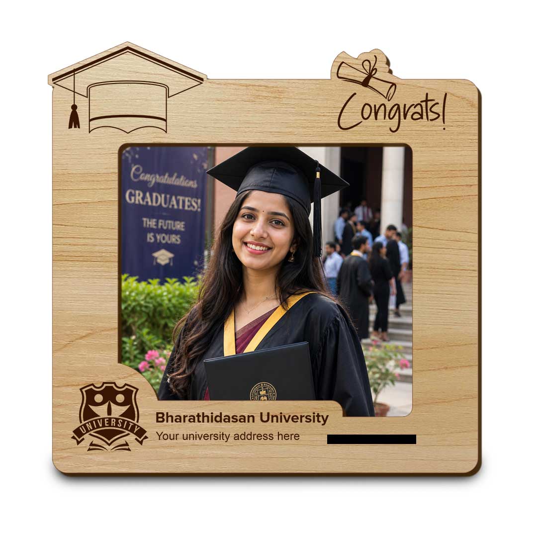 Student photo frame | Cutout frame size 6x6 inches