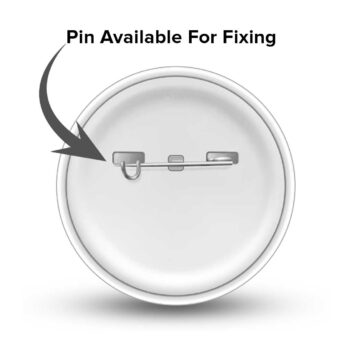 Alternative view of Round Metal Badge - 44mm