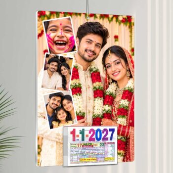 2027 Daily sheet calendar-Acrylic-Wedding anniversary