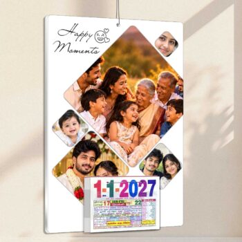 2027 Daily sheet calendar-Acrylic-Happy Moments