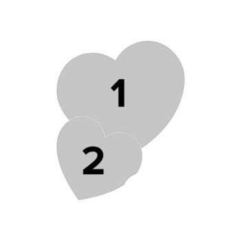 2027 Daily sheet calendar-Acrylic-Valentines Day - Image 3